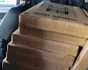 直奔120公里把梯子送達(dá)客戶手中，為專業(yè)點(diǎn)贊